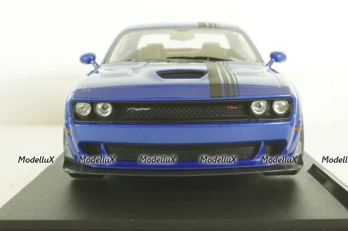 Dodge Challenger R/T Scat Pack Widebody 2023 blue, 1805710, Solido 1:18
