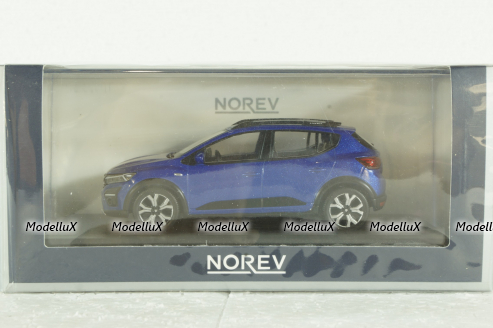 Dacia Sandero Stepway 2021, iron blue, 509032, Norev 1:43 