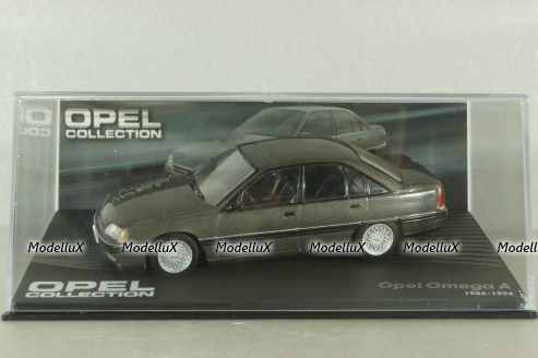 Opel Omega (A) sedan 1986, grey, OPC111, Opel Collection #111 1:43 Уценка!