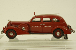Зис-101, Пожарная Охрана г. Ленинград 1951 г., 110105, DiP Models, 1:43