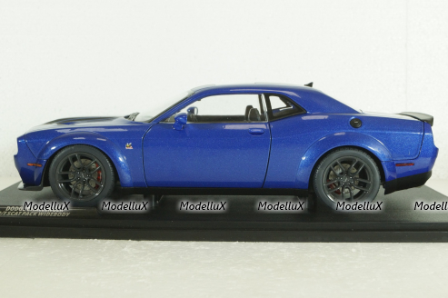 Dodge Challenger R/T Scat Pack Widebody 2023 blue, 1805710, Solido 1:18