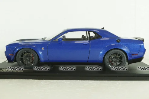 Dodge Challenger R/T Scat Pack Widebody 2023 blue, 1805710, Solido 1:18