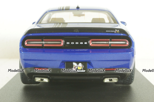 Dodge Challenger R/T Scat Pack Widebody 2023 blue, 1805710, Solido 1:18