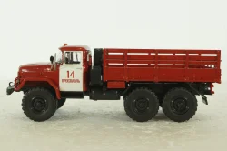 Зил-131 бортовой, пожарный, 100237, АвтоИстория 1:43