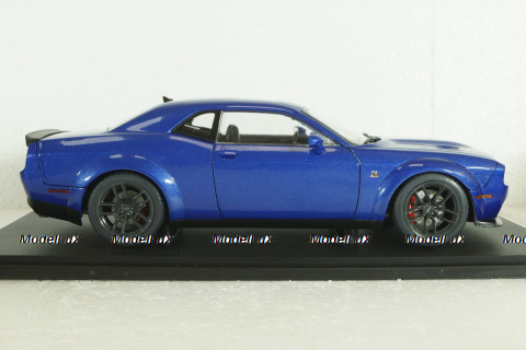 Dodge Challenger R/T Scat Pack Widebody 2023 blue, 1805710, Solido 1:18