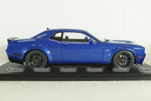 Dodge Challenger R/T Scat Pack Widebody 2023 blue, 1805710, Solido 1:18