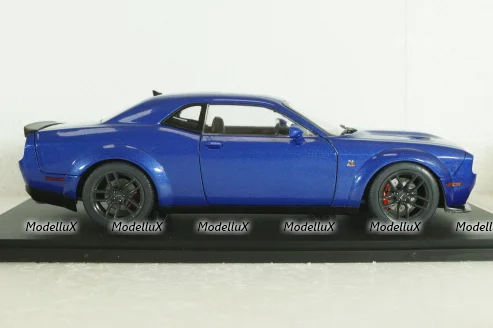 Dodge Challenger R/T Scat Pack Widebody 2023 blue, 1805710, Solido 1:18