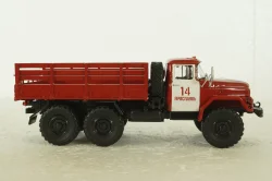 Зил-131 бортовой, пожарный, 100237, АвтоИстория 1:43