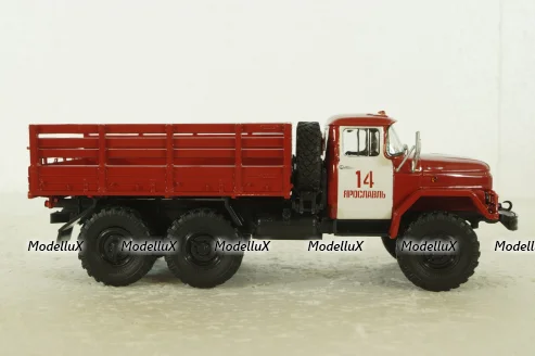 Зил-131 бортовой, пожарный, 100237, АвтоИстория 1:43