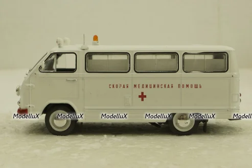 Раф-977ИМ Скорая помощь, Автомобиль на службе №76, 1:43