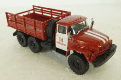 Зил-131 бортовой, пожарный, 100237, АвтоИстория 1:43