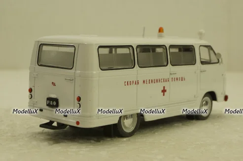Раф-977ИМ Скорая помощь, Автомобиль на службе №76, 1:43