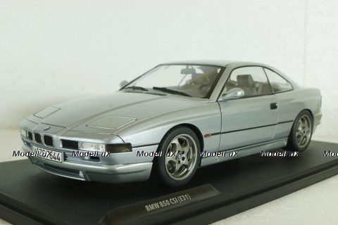 BMW 850 (E31) CSI 1992 arctic silver metallic, 1807004, Solido 1:18