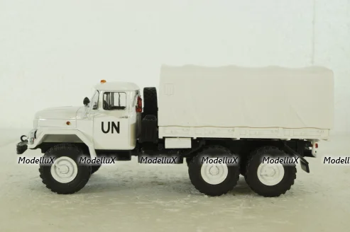 Зил-131 бортовой с тентом, ООН, 100237.он, АвтоИстория 1:43
