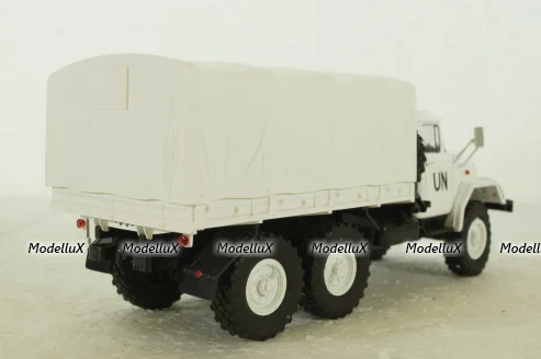 Зил-131 бортовой с тентом, ООН, 100237.он, АвтоИстория 1:43