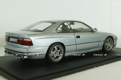 BMW 850 (E31) CSI 1992 arctic silver metallic, 1807004, Solido 1:18