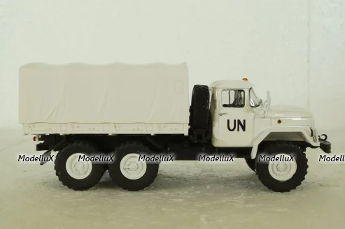 Зил-131 бортовой с тентом, ООН, 100237.он, АвтоИстория 1:43
