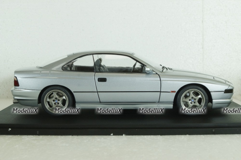 BMW 850 (E31) CSI 1992 arctic silver metallic, 1807004, Solido 1:18