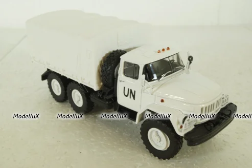 Зил-131 бортовой с тентом, ООН, 100237.он, АвтоИстория 1:43
