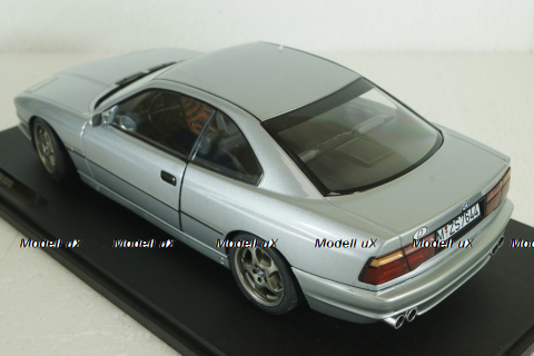 BMW 850 (E31) CSI 1992 arctic silver metallic, 1807004, Solido 1:18