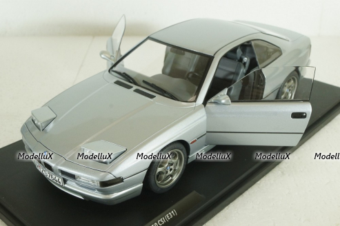 BMW 850 (E31) CSI 1992 arctic silver metallic, 1807004, Solido 1:18
