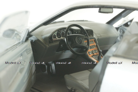 BMW 850 (E31) CSI 1992 arctic silver metallic, 1807004, Solido 1:18