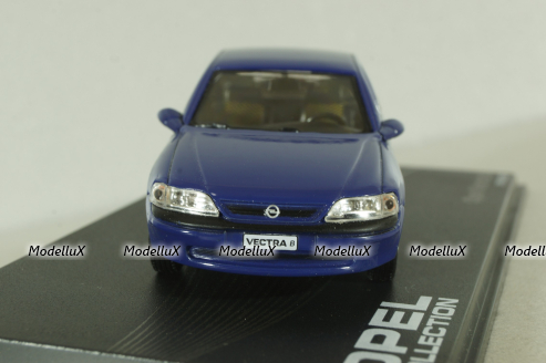 Opel Vectra (B) sedan 1995, blue, OPC069, Opel Collection #69 1:43