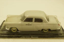 Газ-21Т Волга, такси, серая,Автолегенды СССР 1:43