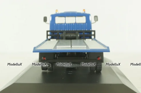 Mercedes L 608 D car trancporter 1980, blue, CLC571, IXO 1:43