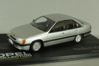 Opel Omega(A) sedan, Herbert Killmer 1986, silver, OPCD124, Opel Collection Designer #124 1:43