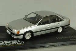 Opel Omega(A) sedan, Herbert Killmer 1986, silver, OPCD124, Opel Collection Designer #124 1:43