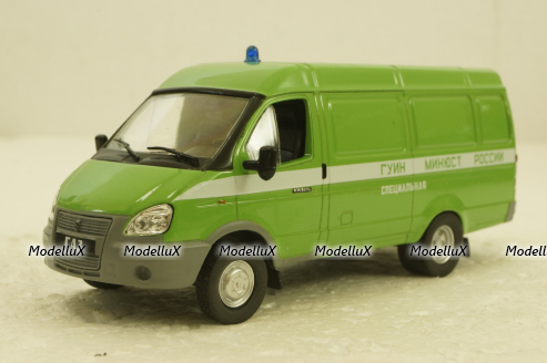 ГАЗ-2705 Газель (цельнометаллический фургон), Автомобиль на службе №41, 1:43