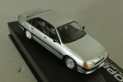 Opel Omega(A) sedan, Herbert Killmer 1986, silver, OPCD124, Opel Collection Designer #124 1:43