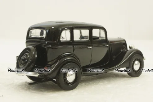 Газ-М1, черный, (Запакованный) Автолегенды СССР №34, 1:43