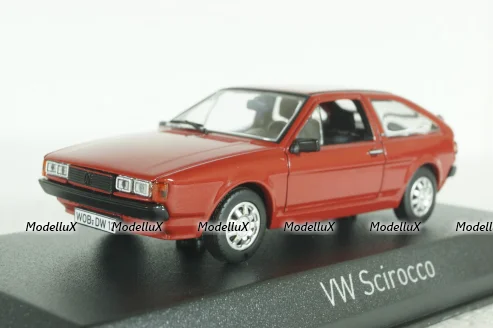 Volkswagen Scirocco 1981 Red, 840143, Norev 1:43