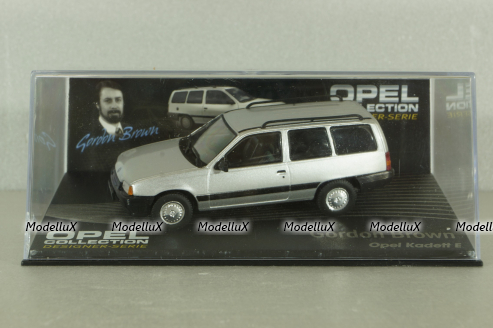Opel Kadett Caravan (E), Gordon Brown 1988, silver, OPCD133, Opel Collection Designer #133 1:43 Уценка!
