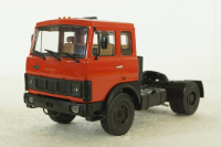 Маз-5432 тягач 1981г, красный, АвтоИстория 1:43