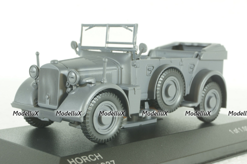 Horch 901 1937, dark grey, WB257, WhiteBox 1:43