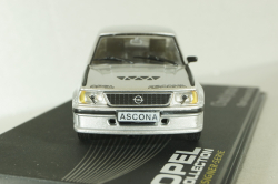 Opel Ascona B 400, Chuck Jordan 1967, silver, OPCD140, Opel Collection Designer #140 1:43