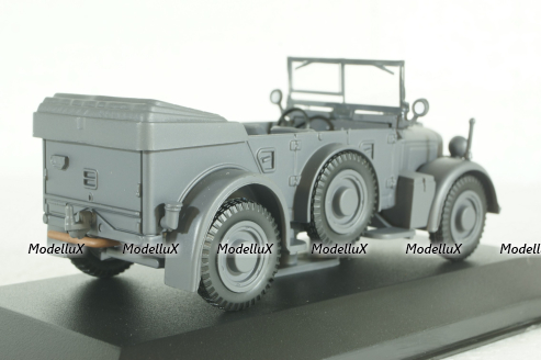 Horch 901 1937, dark grey, WB257, WhiteBox 1:43