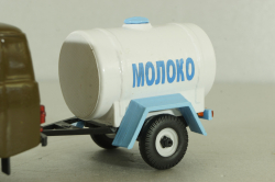 Прицеп бочка Молоко 13015-УСР, Агат 1:43