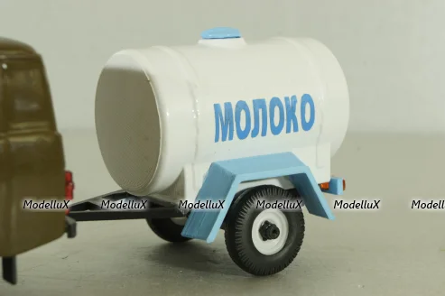 Прицеп бочка Молоко 13015-УСР, Агат 1:43