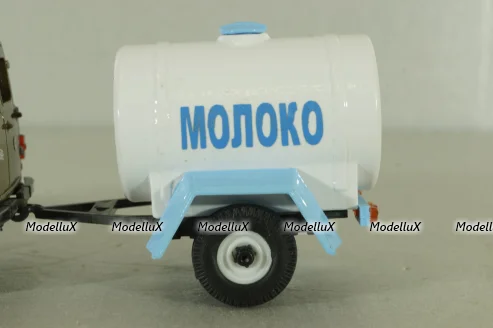 Прицеп бочка Молоко 13015-УСР, Агат 1:43