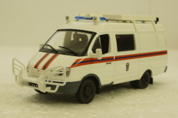Газ-2705 ГАЗель АСМ, Автомобиль на службе №19, 1:43
