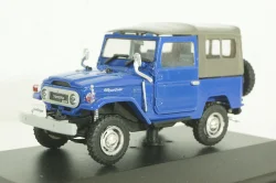 Toyota Land Cruiser BJ40 blue, EBBRO 1:43