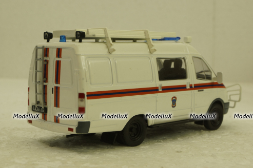 Газ-2705 ГАЗель АСМ 1995, Автомобиль на службе №37, 1:43