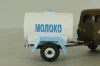 Прицеп бочка Молоко 13015-УСР, Агат 1:43