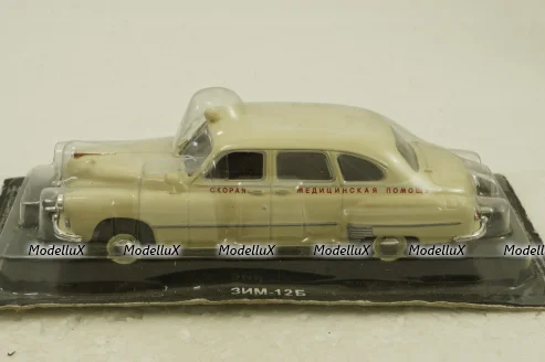 Газ-12Б Зим скорая медицинская помощь, Автомобиль на службе №1, 1:43 