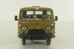 УАЗ-3962 хаки, медслужба, пластик, Агат 1:43