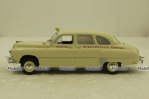Газ-12Б Зим скорая медицинская помощь, Автомобиль на службе №1, 1:43 